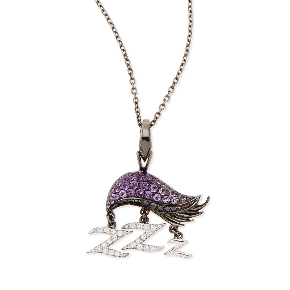 Stephen Webster Necklace with Diamonds & Amethyst